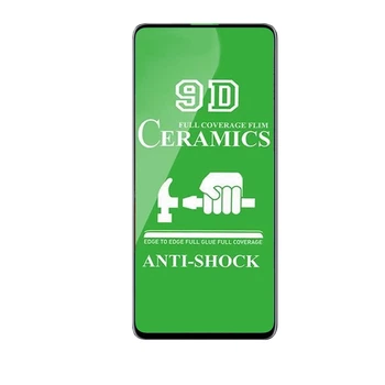 Защитное стекло Ceramic Samsung A51/M31s Black