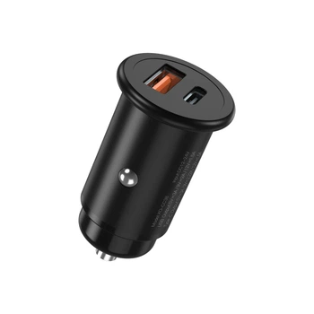 АЗУ XO CC38 PD QC3.0 20W Car charger Black