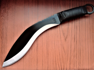 Нож Кукри, Мачете, Классический Непальский нож Цельнометаллический
