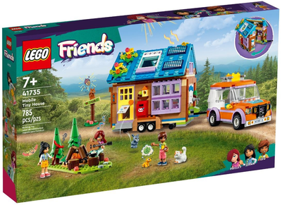 Zestaw klocków LEGO Friends Mały mobilny domek 785 elementów (41735)