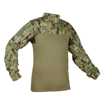 Тактическая рубашка Emerson Assault Shirt S зеленый камуфляж AOR2 2000000101996
