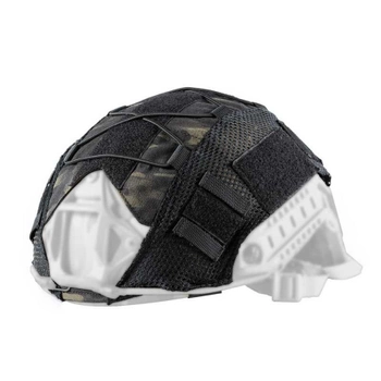 Кавер на шолом OneTigris Tactical Helmet Cover for Ops-Core FAST PJ Helmet L/XL чорний мультикам 2000000089294