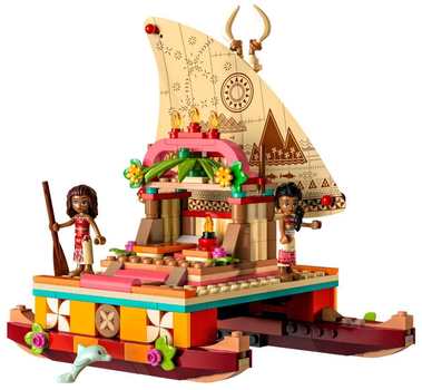 Zestaw klocków LEGO Disney Princess Katamaran Vaiany 321 element (43210)