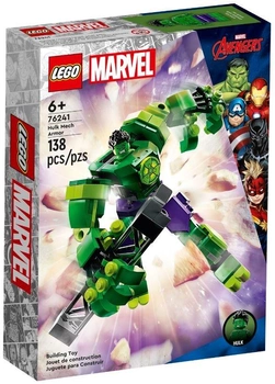 Zestaw klocków LEGO Super Heroes Mechaniczna zbroja Hulka 138 elementów (76241)