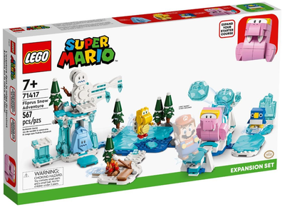 Конструктор LEGO Super Mario Снігова пригода Моржа-Перевертуна. Додатковий набір 567 деталей (71417)
