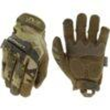 Перчатки тактические Mechanix Wear M-Pact MultiCam L с защитой от ударов Военные перчатки ЗСУ армейские