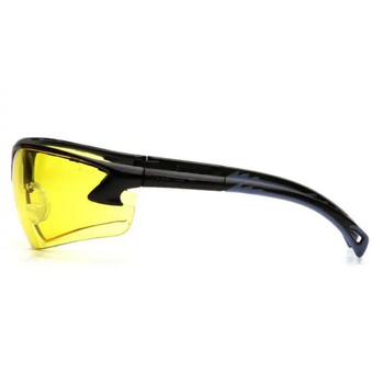 Тактические очки баллистические противоосколочные Pyramex Venture-3 желтые защитные для стрельбы военные 0