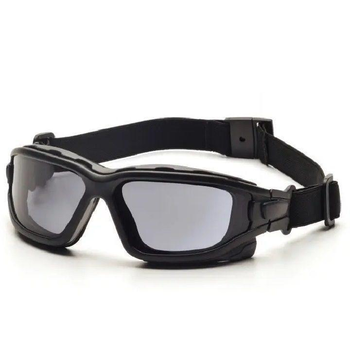 Тактические очки с уплотнителем Pyramex i-Force Slim Anti-Fog Серые защитные для стрельбы военные 0
