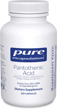 Pure Encapsulations Pantothenic Acid 120 капсул
