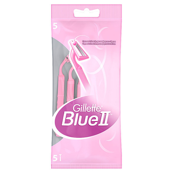 Станок для гоління Gillette Blue 2 жіночий одноразовий 5 шт