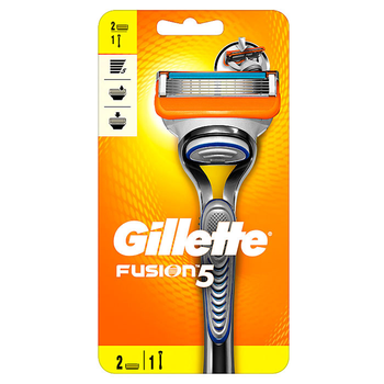 Станок для гоління Gillette Fusion 5 з 2 змінними касетами