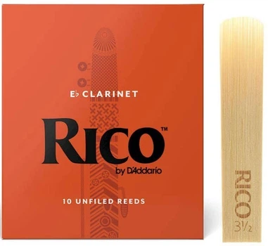 Трость для кларнета D'Addario Rico - Eb Clarinet #3.5 (1шт)