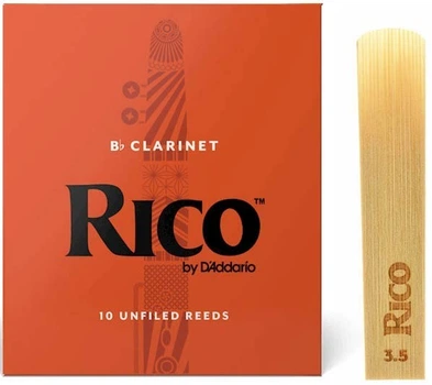 Трость для кларнета D'Addario Rico - Bb Clarinet #3.5 (1шт)