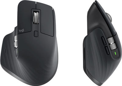 Мыша Logitech MX Master 3S Performance Wireless Mouse Bluetooth Graphite (910-006559)