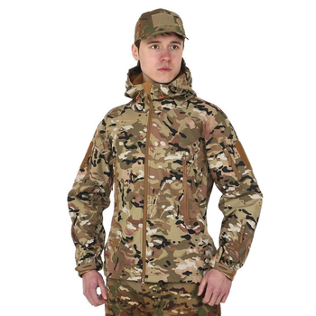 Куртка тактическая Zelart Tactical Scout 0369 размер 2XL (52-54) Camouflage Multicam