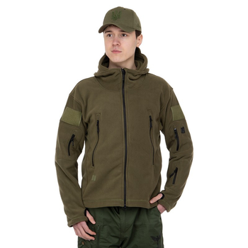 Куртка тактическая флисовая Zelart Tactical Scout 6004 размер 2XL (52-54) Olive