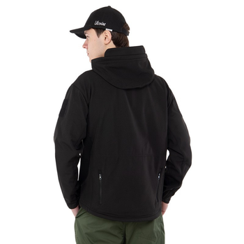 Куртка тактическая флисовая Zelart Tactical Scout 7491 размер XL (50-52) Black