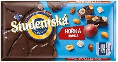 Шоколад черный STUDENTSKA 170г