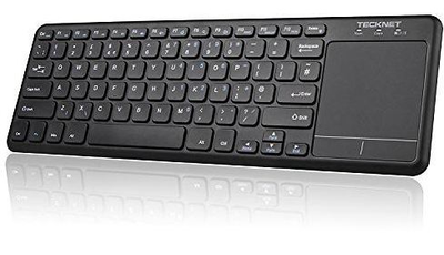 Бездротова мультимедіна Bluetooth клавіатура TECKNET BX501-Black-UK