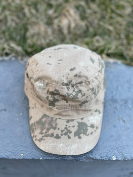 Кепка-бейсболка из хлопка для ВСУ кепка тактическая военная камуфляжная Койот