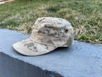 Кепка-бейсболка з бавовни для ЗСУ кепка тактична військова камуфляжна Койот