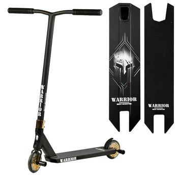 Трюковий самокат HIC-система Best Scooter Warrior Золото