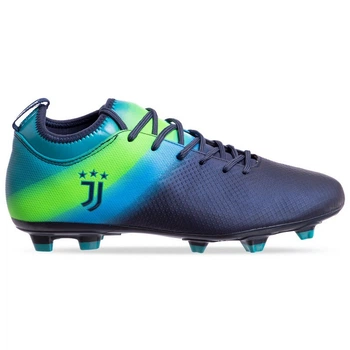 Бутсы футбольные Zelart Juventus 20214B размер 45 Deep Blue-Multicolor