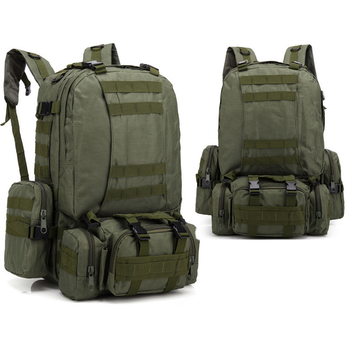 Військовий тактичний рюкзак military зелений R-456