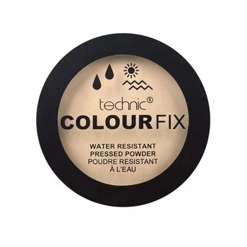 Пудра для лица водостойкая Technic Colour Fix Water Resistant Pressed Powder "Cashew" 10 гр. Светло-бежевый