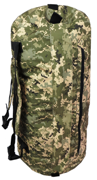 Большой армейский баул, рюкзак два в одном 108 пиксель ВСУ Ukr Military 78х42х42 см (sum0021391) Хаки
