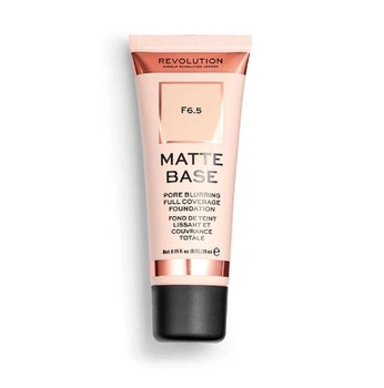 Тональный крем с матовым финишем Makeup Revolution Matte Base Foundation "F6.5" 28 мл. Светло-бежевый