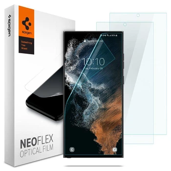 Захисна плівка Spigen для Samsung Galaxy S22 Ultra Neo Flex (2 pack) Transparent (AFL04137)