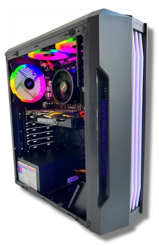 Компьютер PowerCube G01-5 (AMD Ryzen 5 3600 / 16Gb / GeForce RTX 2060 Super 8Gb / SSD 480Gb / 500W / USB 3.2)
