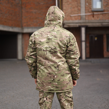 Куртка-бушлат військова чоловіча тактична ЗСУ Мультикам 8584 46 розмір (OPT-39101)