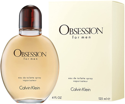 Туалетна вода для чоловіків Calvin Klein Obsession 125 мл (088300106516)