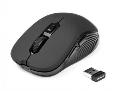 Комп'ютерна миша REAL-EL RM-330 Black USB (EL123200035)