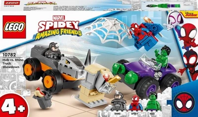 LEGO Super Heroes Marvel Spidey Битва Халка з Носорогом на вантажівках (10782)