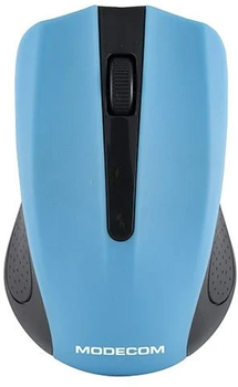 Bezprzewodowa mysz Modecom MC-WM9 czarno-niebieska (M-MC-0WM9-140)