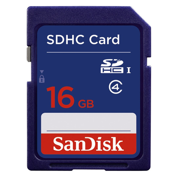 SanDisk SDHC 16GB Class 4 (SDSDB-016G-B35)