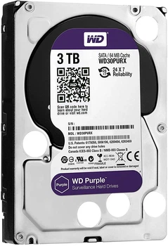 Жорсткий диск Western Digital Purple 3TB 64MB 5400rpm WD30PURZ 3.5 SATA III