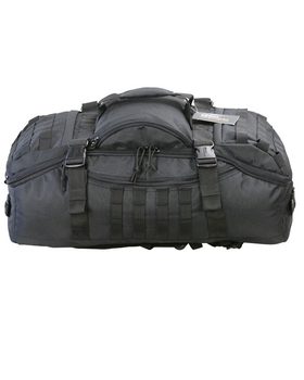 Сумка тактична дорожня для речей KOMBAT UK Operators Duffle Bag 60л чорний TR_kb-odb-blk