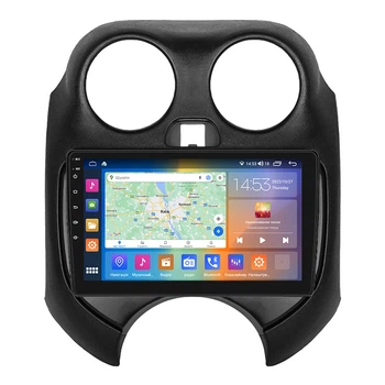 Штатная магнитола 9" Lesko для Nissan March IV (K13) 2010-2013 2/32Gb CarPlay 4G Wi-Fi GPS Prime IPS Ниссан