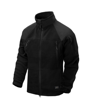 Куртка толстовка флисовая Stratus Jacket - Heavy Fleece Helikon-Tex Black M Тактическая мужская