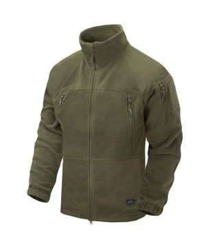 Куртка толстовка флисовая Stratus Jacket - Heavy Fleece Helikon-Tex Olive Green XXL Тактическая мужская