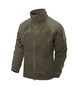 Куртка жіноча флісова Stratus Jacket - Heavy Fleece Helikon-Tex Taiga Green XXXL Тактична чоловіча