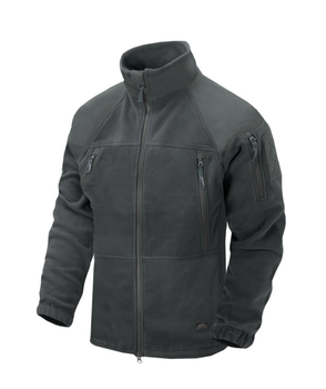 Куртка толстовка флисовая Stratus Jacket - Heavy Fleece Helikon-Tex Shadow Grey XS Тактическая мужская