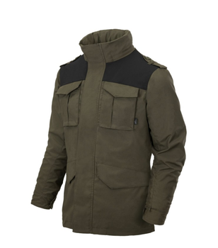 Куртка Covert M-65 Jacket Helikon-Tex Taiga Green/Black XXXL Тактическая мужская
