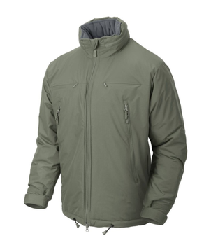 Куртка Husky Tactical Winter Jacket Climashield Apex 100G Helikon-Tex Alpha Green (Серый) XXL Тактическая