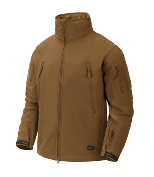 Куртка куртка Gunfighter Jacket - Shark Skin Windblocker Helikon-Tex Mud Brown S Тактична