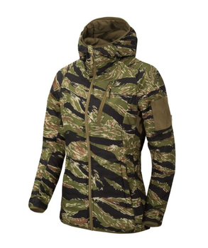 Куртка жіноча Wolfhound Hoodie Jacket Helikon-Tex Tiger Stripe XL Тактична